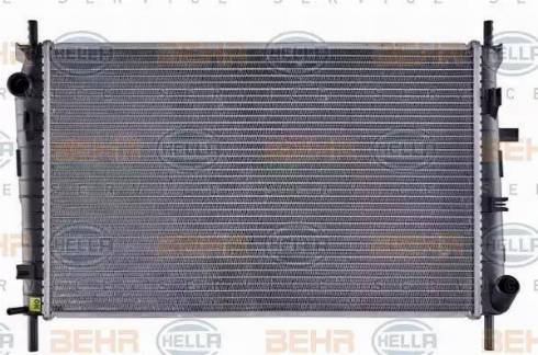 BEHR HELLA Service 8MK 376 706-631 - Radiators, Motora dzesēšanas sistēma autodraugiem.lv