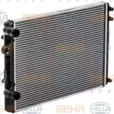 BEHR HELLA Service 8MK 376 700-471 - Radiators, Motora dzesēšanas sistēma autodraugiem.lv