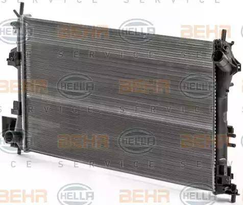 BEHR HELLA Service 8MK 376 700-661 - Radiators, Motora dzesēšanas sistēma autodraugiem.lv