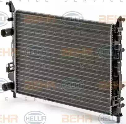 BEHR HELLA Service 8MK 376 700-251 - Radiators, Motora dzesēšanas sistēma autodraugiem.lv