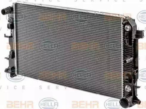 BEHR HELLA Service 8MK 376 701-011 - Radiators, Motora dzesēšanas sistēma autodraugiem.lv