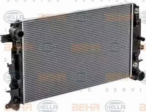 BEHR HELLA Service 8MK 376 701-011 - Radiators, Motora dzesēšanas sistēma autodraugiem.lv