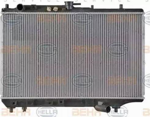 BEHR HELLA Service 8MK 376 707-411 - Radiators, Motora dzesēšanas sistēma autodraugiem.lv