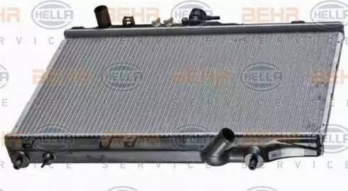 BEHR HELLA Service 8MK 376 719-771 - Radiators, Motora dzesēšanas sistēma autodraugiem.lv