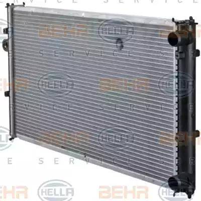 BEHR HELLA Service 8MK 376 714-451 - Radiators, Motora dzesēšanas sistēma autodraugiem.lv