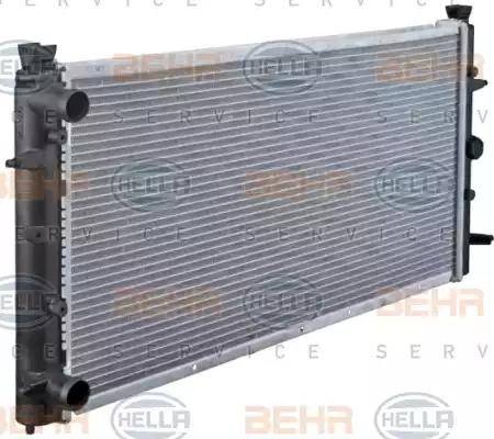 BEHR HELLA Service 8MK 376 714-481 - Radiators, Motora dzesēšanas sistēma autodraugiem.lv