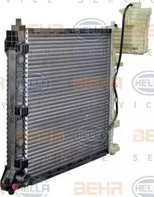 BEHR HELLA Service 8MK 376 714-321 - Radiators, Motora dzesēšanas sistēma autodraugiem.lv