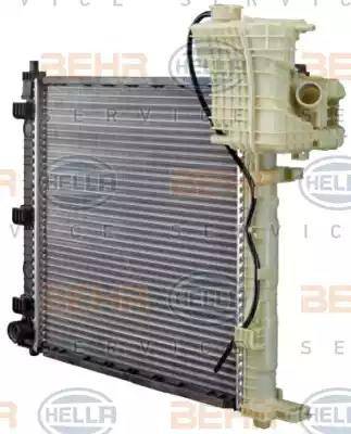 BEHR HELLA Service 8MK 376 714-321 - Radiators, Motora dzesēšanas sistēma autodraugiem.lv