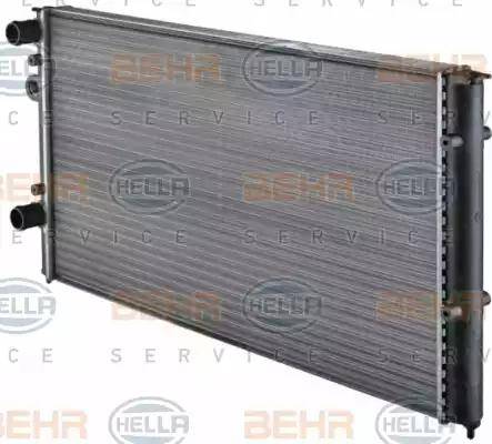 BEHR HELLA Service 8MK 376 714-741 - Radiators, Motora dzesēšanas sistēma autodraugiem.lv