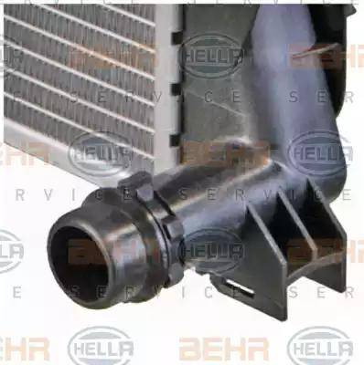 BEHR HELLA Service 8MK 376 715-341 - Radiators, Motora dzesēšanas sistēma autodraugiem.lv