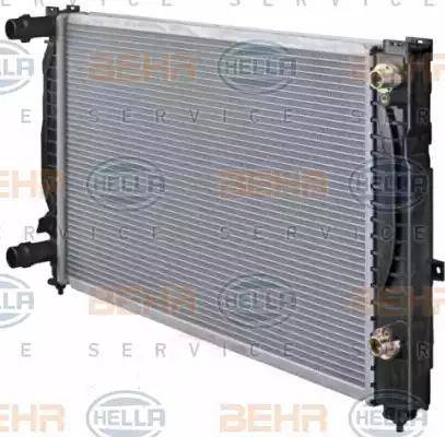 BEHR HELLA Service 8MK 376 716-621 - Radiators, Motora dzesēšanas sistēma autodraugiem.lv