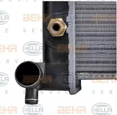 BEHR HELLA Service 8MK 376 710-611 - Radiators, Motora dzesēšanas sistēma autodraugiem.lv