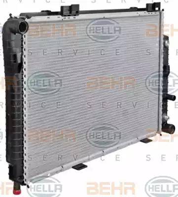 BEHR HELLA Service 8MK 376 711-191 - Radiators, Motora dzesēšanas sistēma autodraugiem.lv