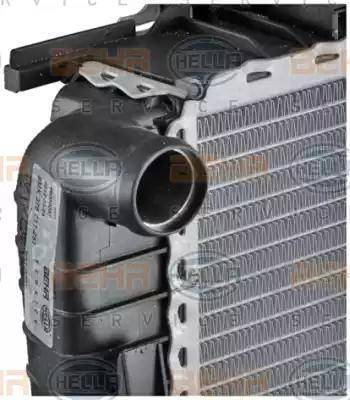 BEHR HELLA Service 8MK 376 711-254 - Radiators, Motora dzesēšanas sistēma autodraugiem.lv