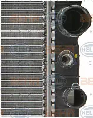 BEHR HELLA Service 8MK 376 718-011 - Radiators, Motora dzesēšanas sistēma autodraugiem.lv