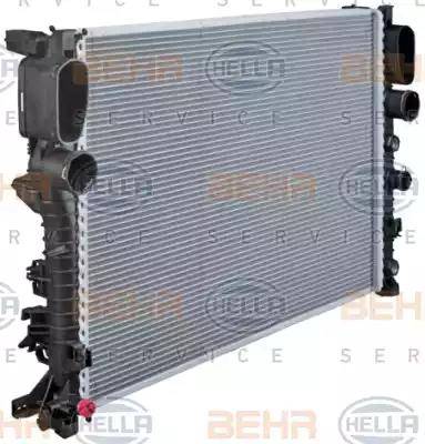 BEHR HELLA Service 8MK 376 718-021 - Radiators, Motora dzesēšanas sistēma autodraugiem.lv