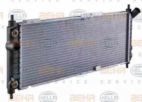 BEHR HELLA Service 8MK 376 713-591 - Radiators, Motora dzesēšanas sistēma autodraugiem.lv