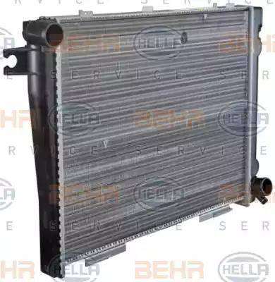 BEHR HELLA Service 8MK 376 713-151 - Radiators, Motora dzesēšanas sistēma autodraugiem.lv