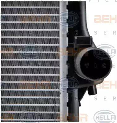 BEHR HELLA Service 8MK 376 713-241 - Radiators, Motora dzesēšanas sistēma autodraugiem.lv