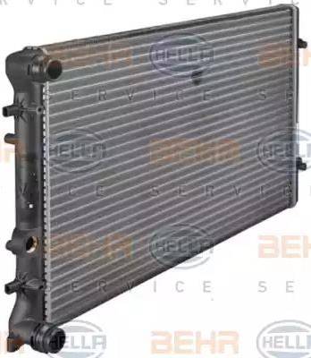 BEHR HELLA Service 8MK 376 713-781 - Radiators, Motora dzesēšanas sistēma autodraugiem.lv