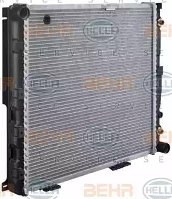 BEHR HELLA Service 8MK 376 712-461 - Radiators, Motora dzesēšanas sistēma autodraugiem.lv