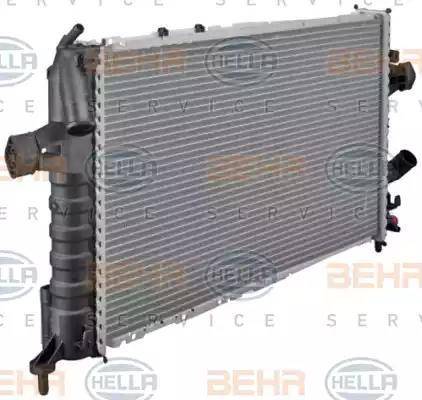 BEHR HELLA Service 8MK 376 712-604 - Radiators, Motora dzesēšanas sistēma autodraugiem.lv