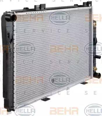 BEHR HELLA Service 8MK 376 712-024 - Radiators, Motora dzesēšanas sistēma autodraugiem.lv