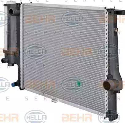 BEHR HELLA Service 8MK 376 712-221 - Radiators, Motora dzesēšanas sistēma autodraugiem.lv