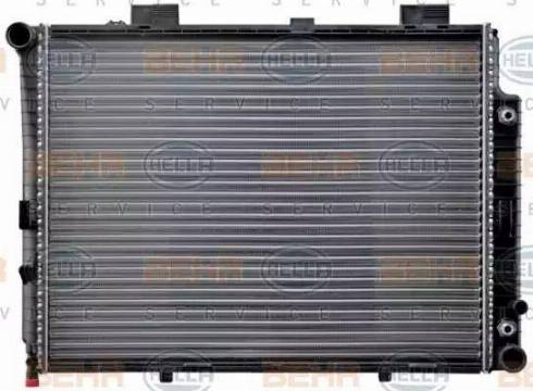 BEHR HELLA Service 8MK 376 712-741 - Radiators, Motora dzesēšanas sistēma autodraugiem.lv