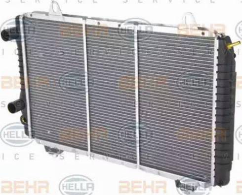 BEHR HELLA Service 8MK 376 717-521 - Radiators, Motora dzesēšanas sistēma autodraugiem.lv