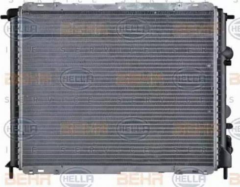 BEHR HELLA Service 8MK 376 717-791 - Radiators, Motora dzesēšanas sistēma autodraugiem.lv