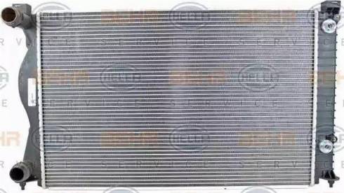 BEHR HELLA Service 8MK 376 732-511 - Radiators, Motora dzesēšanas sistēma autodraugiem.lv