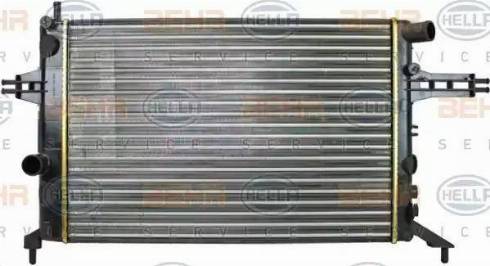 BEHR HELLA Service 8MK 376 720-421 - Radiators, Motora dzesēšanas sistēma autodraugiem.lv