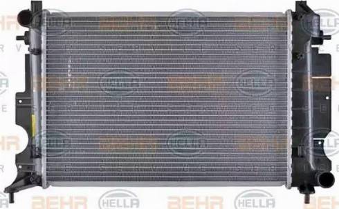 BEHR HELLA Service 8MK 376 720-551 - Radiators, Motora dzesēšanas sistēma autodraugiem.lv