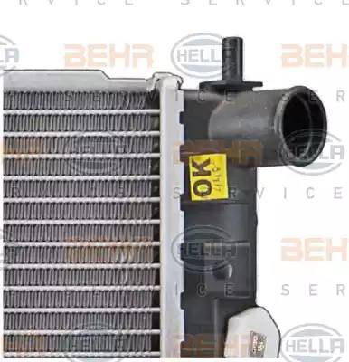 BEHR HELLA Service 8MK 376 720-641 - Radiators, Motora dzesēšanas sistēma autodraugiem.lv