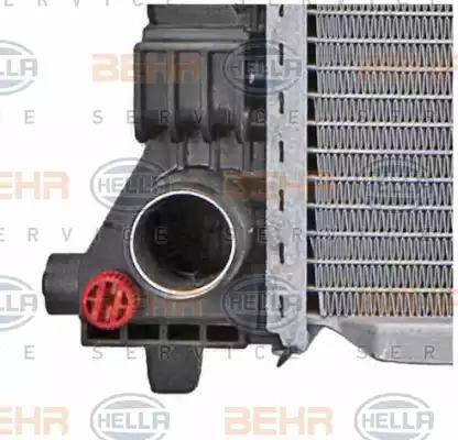 BEHR HELLA Service 8MK 376 721-391 - Radiators, Motora dzesēšanas sistēma autodraugiem.lv