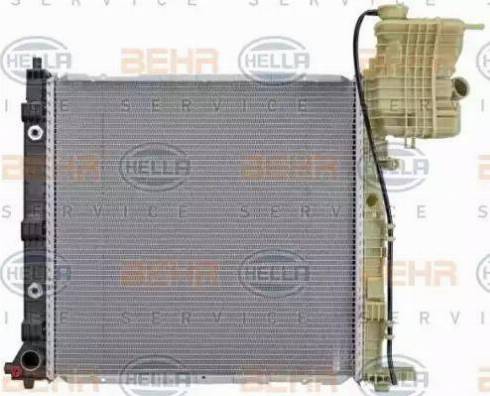 BEHR HELLA Service 8MK 376 721-391 - Radiators, Motora dzesēšanas sistēma autodraugiem.lv