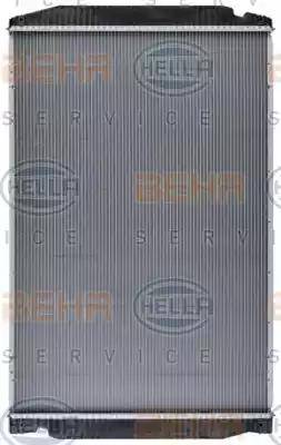 BEHR HELLA Service 8MK 376 721-741 - Radiators, Motora dzesēšanas sistēma autodraugiem.lv