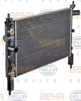 BEHR HELLA Service 8MK 376 771-051 - Radiators, Motora dzesēšanas sistēma autodraugiem.lv