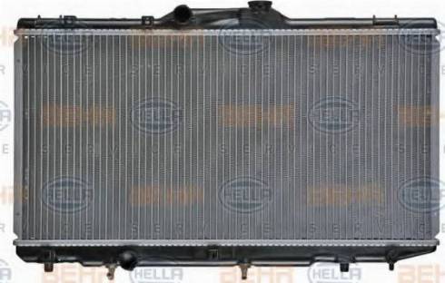 BEHR HELLA Service 8MK 376 773-131 - Radiators, Motora dzesēšanas sistēma autodraugiem.lv