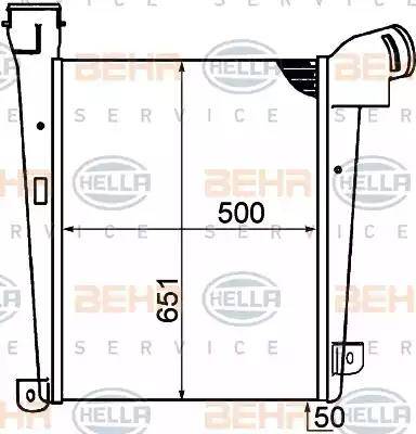 BEHR HELLA Service 8ML 376 792-061 - Starpdzesētājs autodraugiem.lv