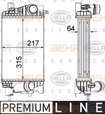 BEHR HELLA Service 8ML 376 756-421 - Starpdzesētājs autodraugiem.lv