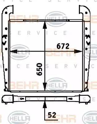 BEHR HELLA Service 8ML 376 724-331 - Starpdzesētājs autodraugiem.lv