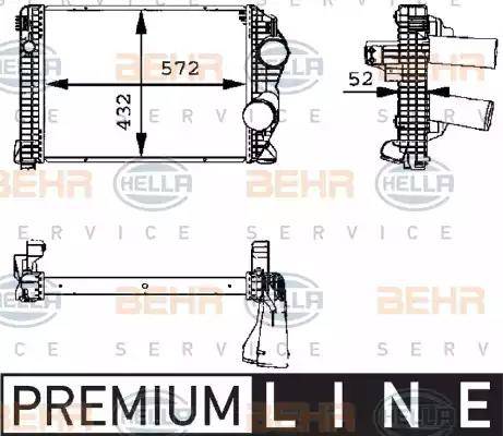 BEHR HELLA Service 8ML 376 723-791 - Starpdzesētājs autodraugiem.lv