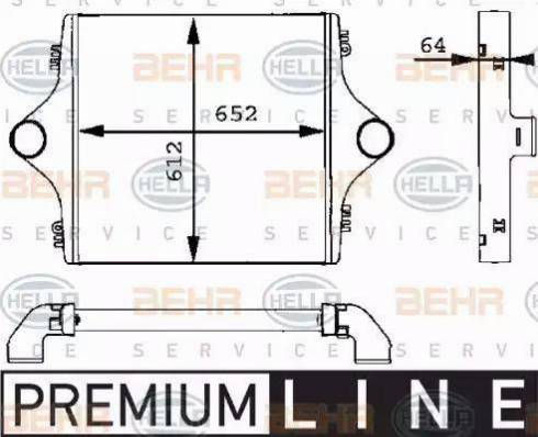 BEHR HELLA Service 8ML 376 723-741 - Starpdzesētājs autodraugiem.lv