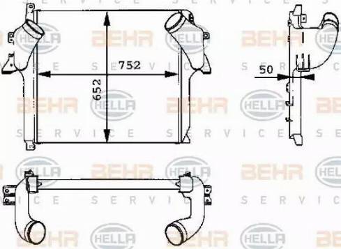 BEHR HELLA Service 8ML 376 723-721 - Starpdzesētājs autodraugiem.lv