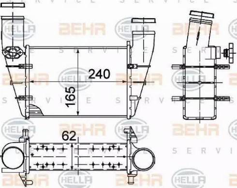 BEHR HELLA Service 8ML 376 727-581 - Starpdzesētājs autodraugiem.lv