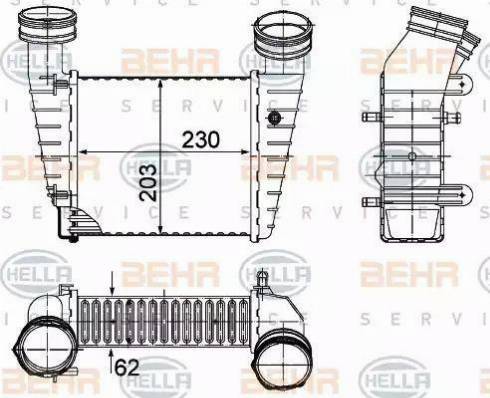 BEHR HELLA Service 8ML 376 776-634 - Starpdzesētājs autodraugiem.lv