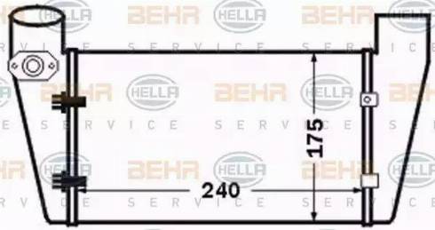 BEHR HELLA Service 8ML 376 776-071 - Starpdzesētājs autodraugiem.lv