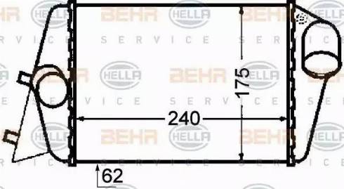 BEHR HELLA Service 8ML 376 776-281 - Starpdzesētājs autodraugiem.lv